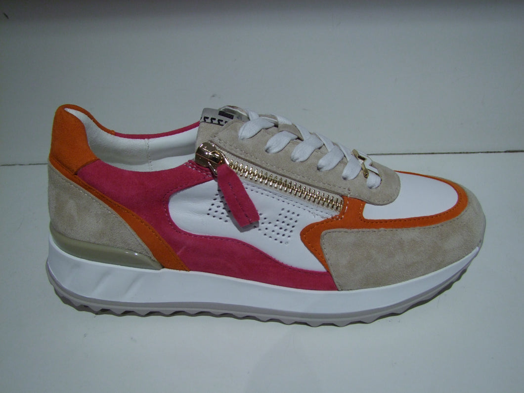 Natbasktrio (Beige/fuchsia/orange)